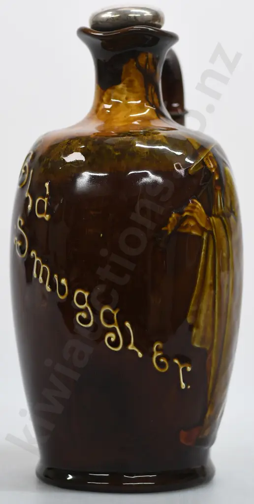 ROYAL DOULTON KINGSWARE FLASK PIED PIPER - OLD SMUGGLER Image 1++