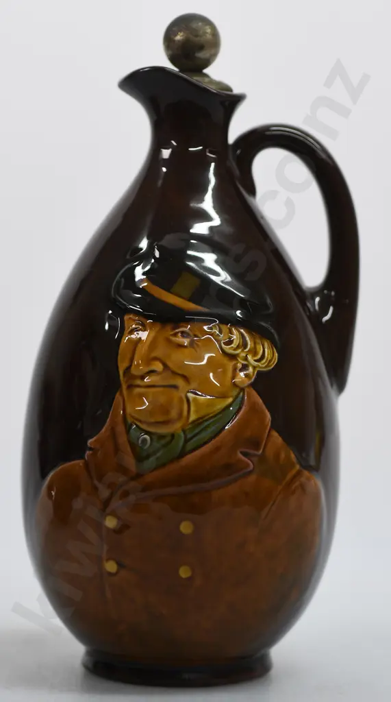 ROYAL DOULTON KINGSWARE FLASK SPORTING SQUIRE Image 1++