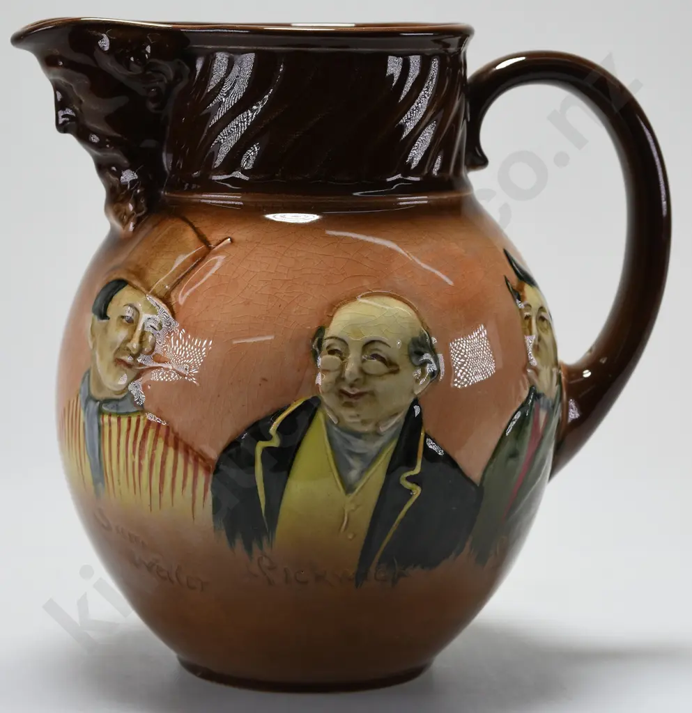 ROYAL DOULTON AIRBRUSH WATER JUG DICKENS Image 1++