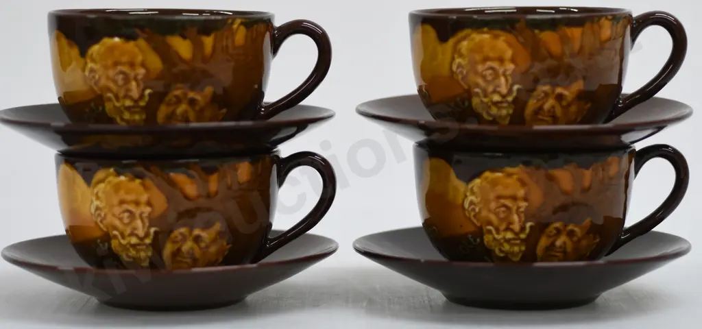 ROYAL DOULTON KINGSWARE DON QUIXOTE TEA SET Image 1++