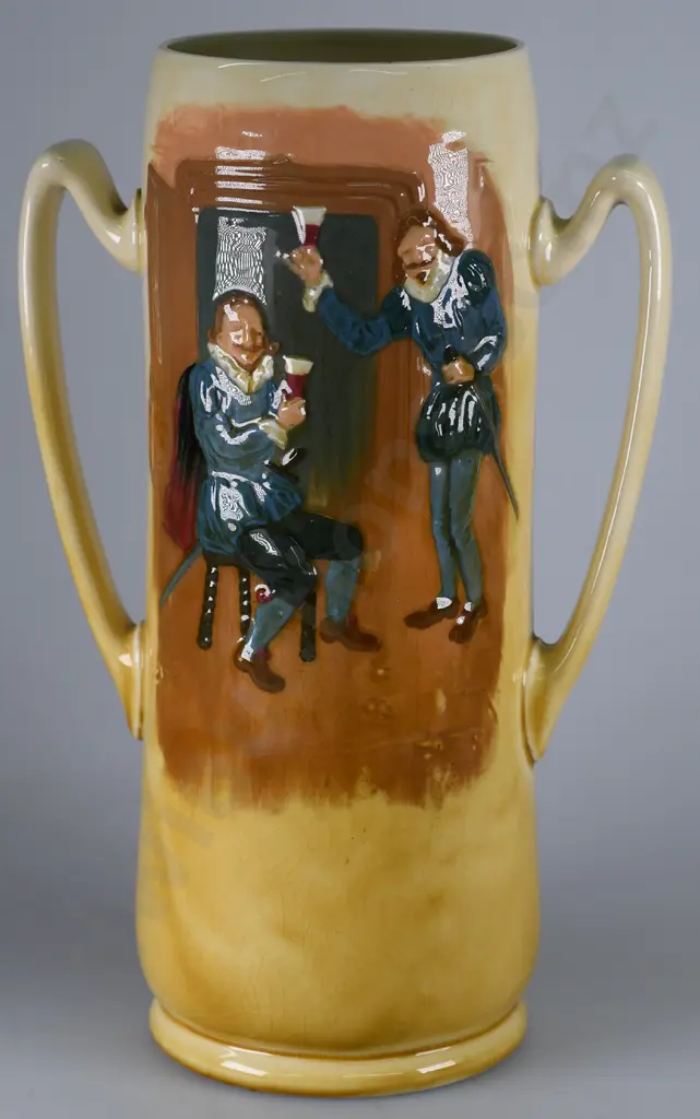 ROYAL DOULTON QUEENSWARE LOVING CUP Image 1++