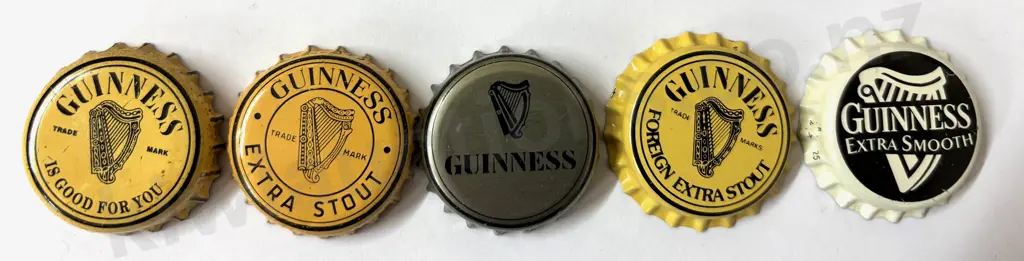 GUINNESS BOTTLE CAPS 20 DIFFERENT Image 1++