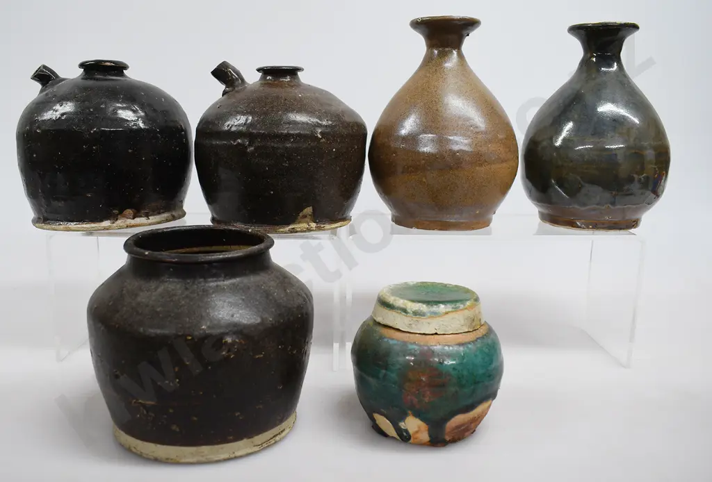 ASSORTED CHINESE, FOOD POTS, TIGER WHISKY Image 1++