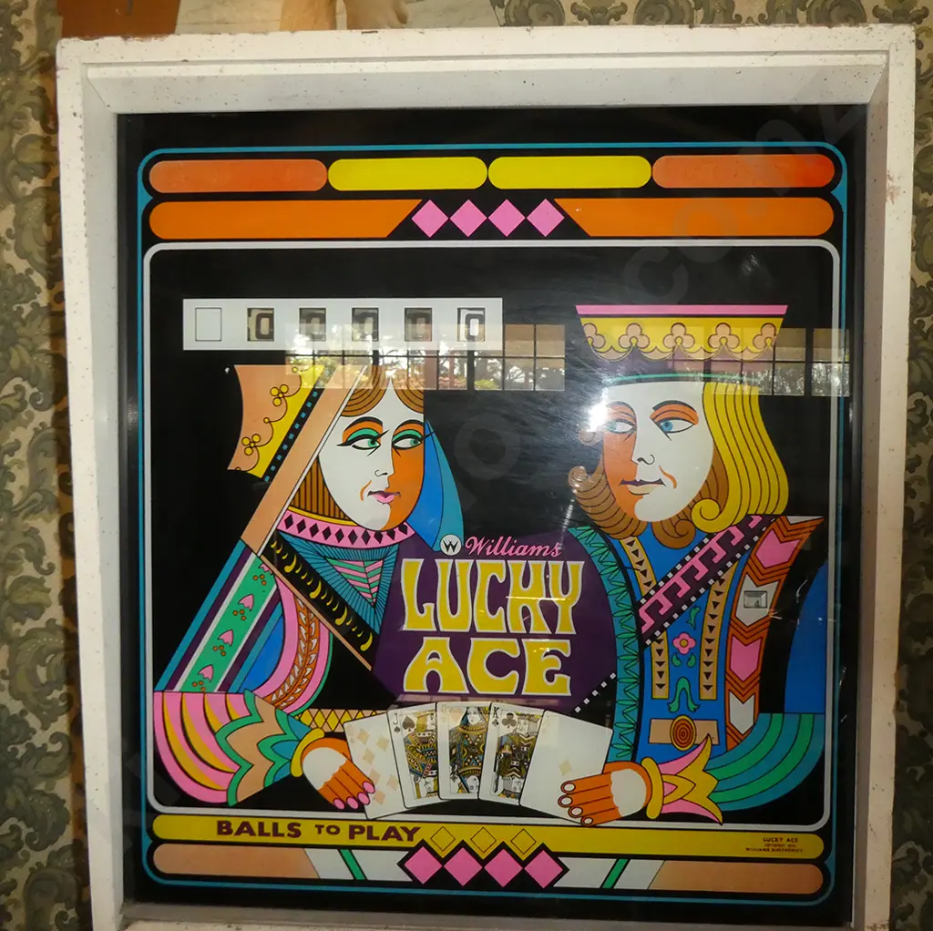 WILLIAMS LUCK ACE PIN BALL MACHINE Image 1++