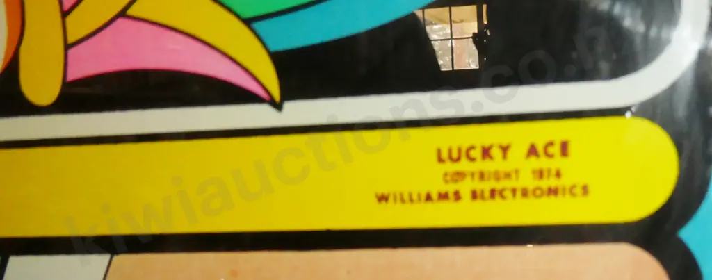 WILLIAMS LUCK ACE PIN BALL MACHINE Image 1++
