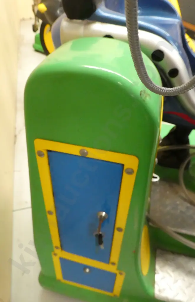 BLUE FLAME CHILD COIN OPERATED FUN RIDE Image 1++
