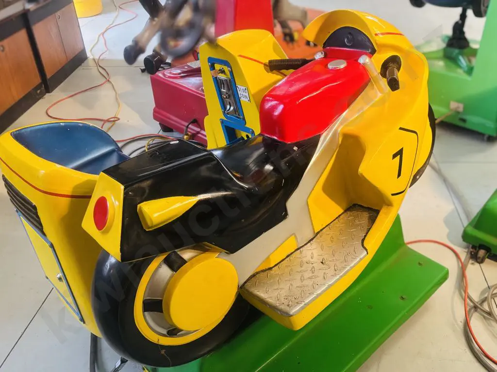 MOTORCYLE & SIDECAR COIN OPERATED FUN RIDE Image 1++