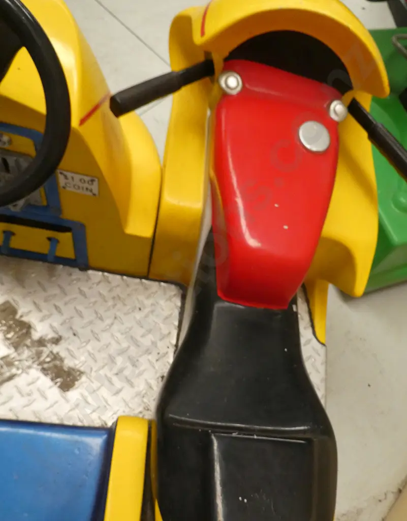 MOTORCYLE & SIDECAR COIN OPERATED FUN RIDE Image 1++