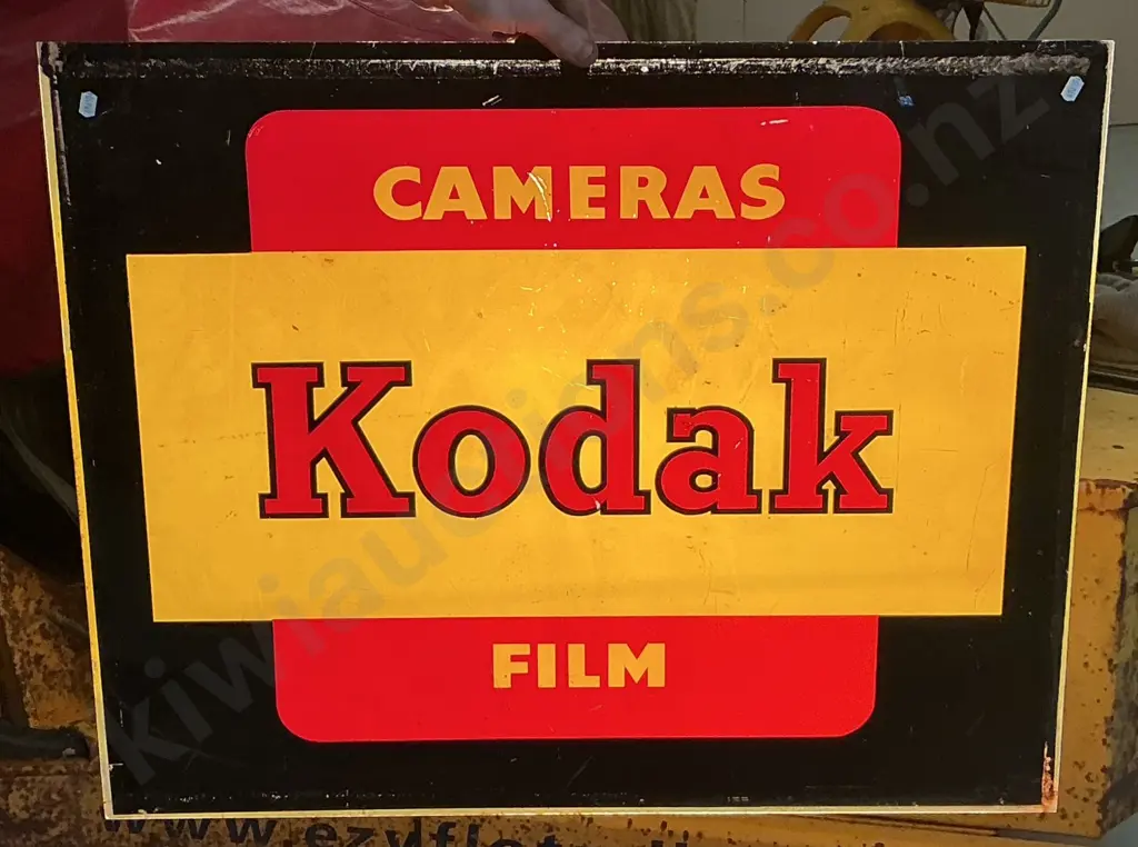 KODAK PLASTIC LIGHT BOX FRONT SIGN Image 1++