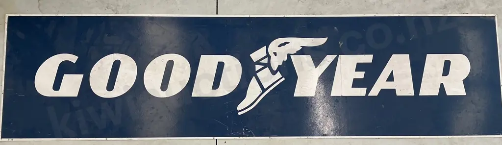 GOODYEAR TYRES TIN SIGN Image 1++