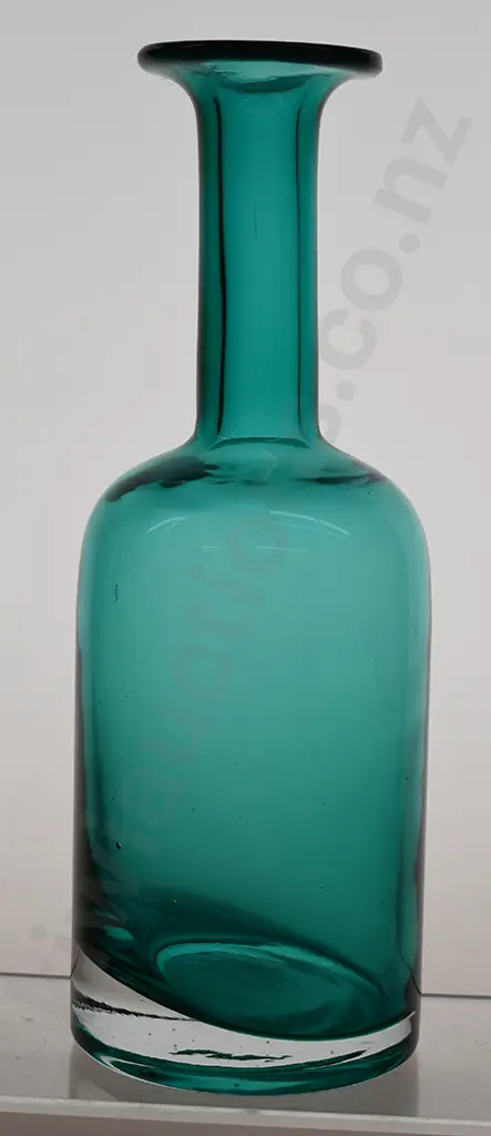 DEEP AQUA/TURQUOISE DECANTER VASE Image 1++