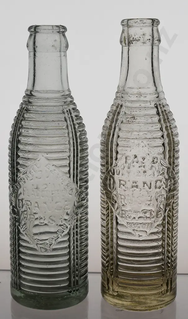 GREY & MENZIES ORANGE CRUSH BOTTLES Image 1++