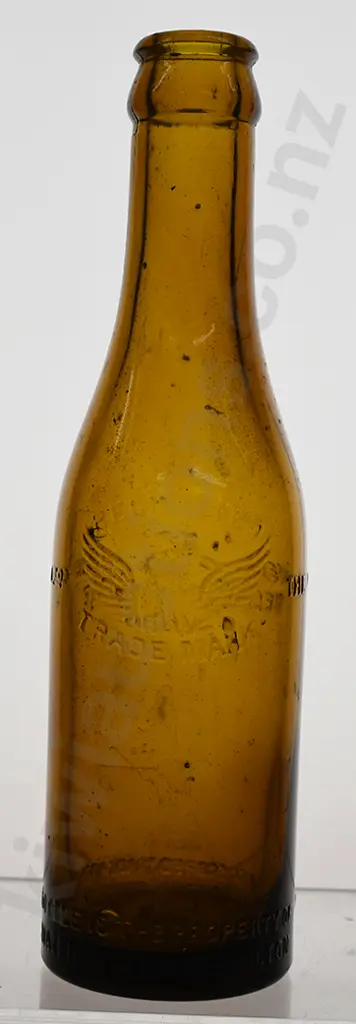 PHOENIX AERATED WATER CO AMBER CROWN TOP Image 1++