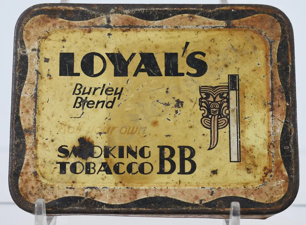 LOYAL'S AUCKLAND NZ TOBACCO TIN Image 1++