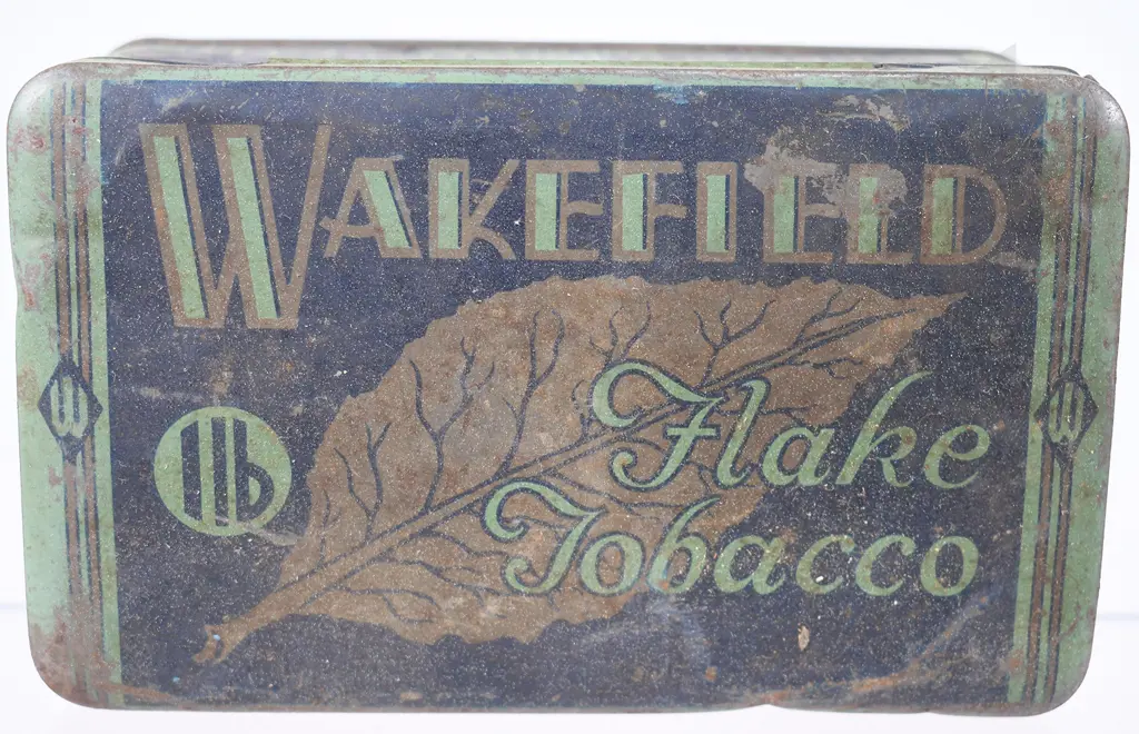 WAKEFIELD FLAKE TOBACCO TIN Image 1++