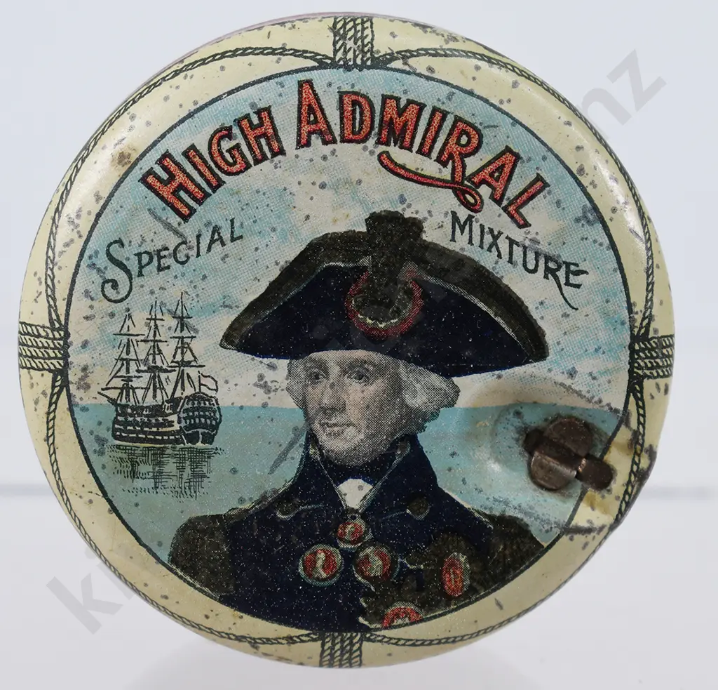 HIGH ADMIRAL TOBACCO MELBOURNE AUSTRALIA TIN Image 1++