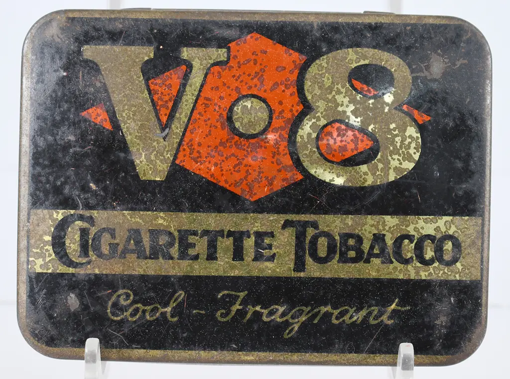 MARDON CHRISTCHURCH V8 NZ TOBACCO TIN Image 1++