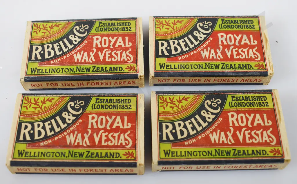 ROYAL WAX VESTA MATCHBOXES Image 1++