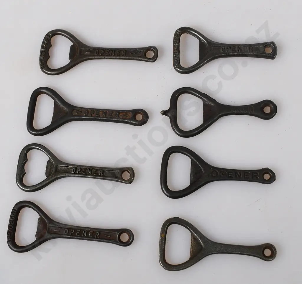 ASSORTED CAST IRON BOTTLE OPENERS Image 1++