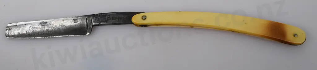 ADVERTISING CUT THROAT RAZOR, PIERCE WINTON Image 1++