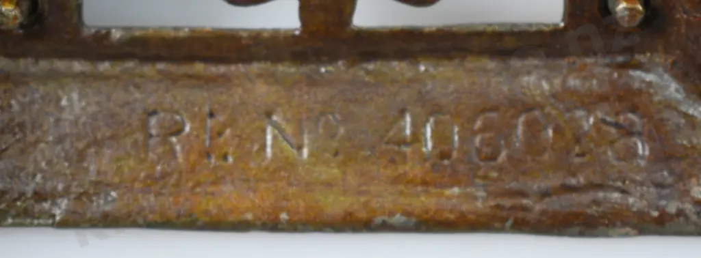 CAST IRON PEN HOLDER Image 1++