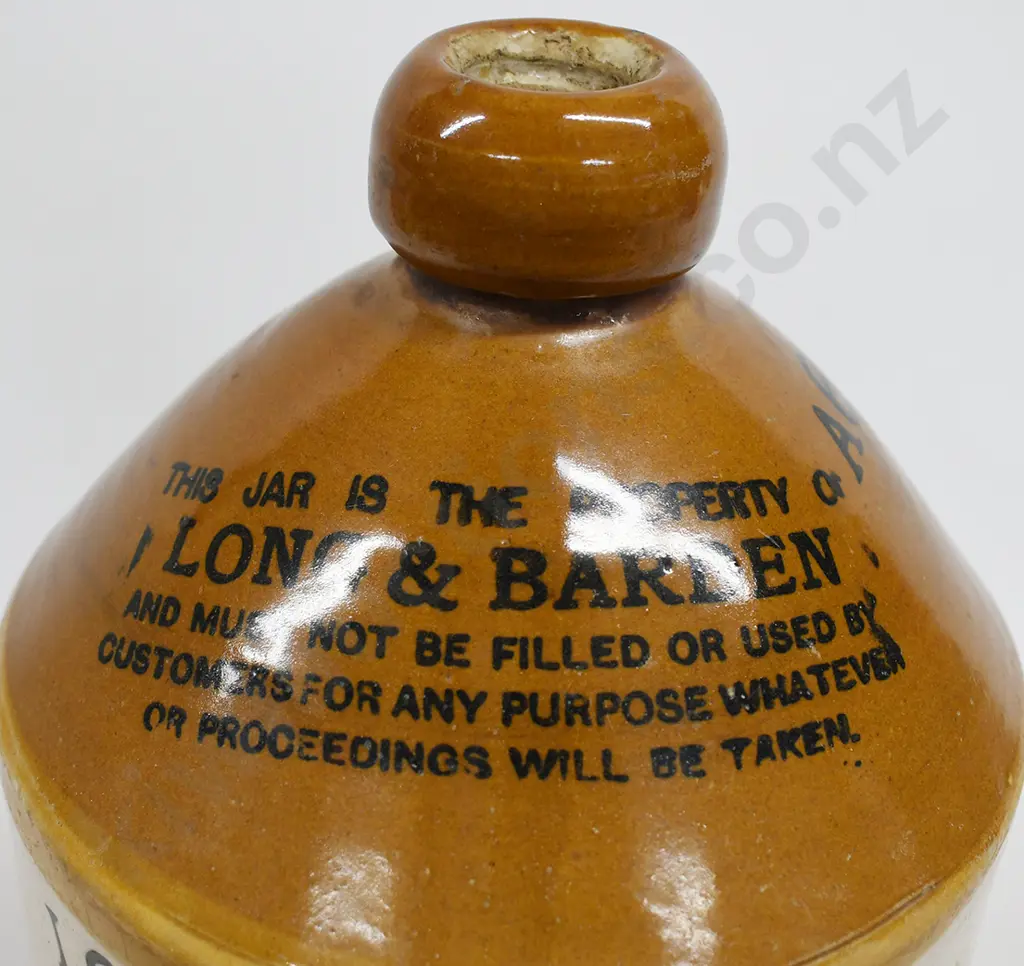 LONG & BARDEN NEW ZEALAND JAR Image 1++