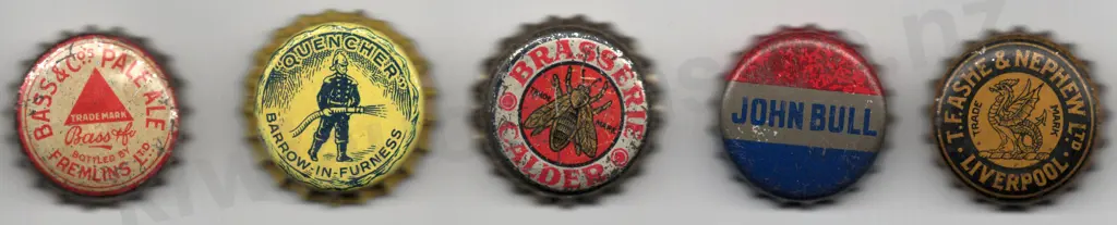 UNITED KINGDOM CROWN TOP BOTTLE CAPS Image 1++
