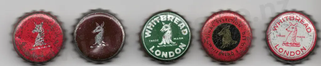 WHITBREADS UNITED KINGDOM CROWN TOP BOTTLE CAPS Image 1++