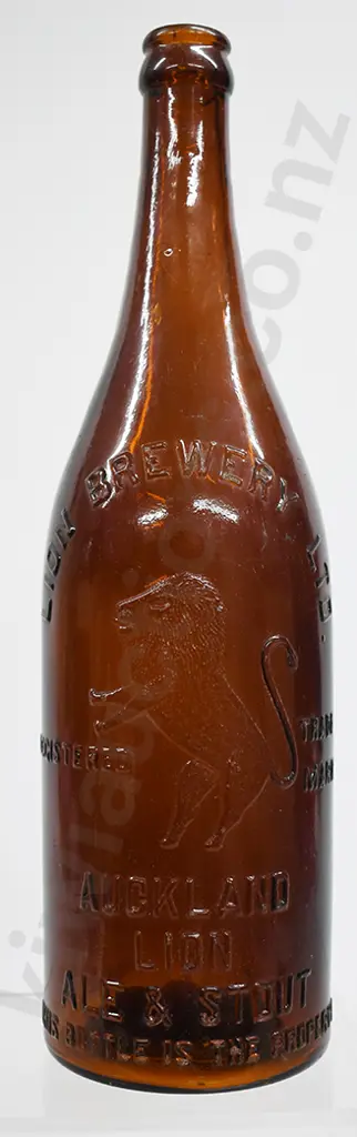 ABC AUCKLAND, LION BREWERY CROWN TOP BEERS Image 1++