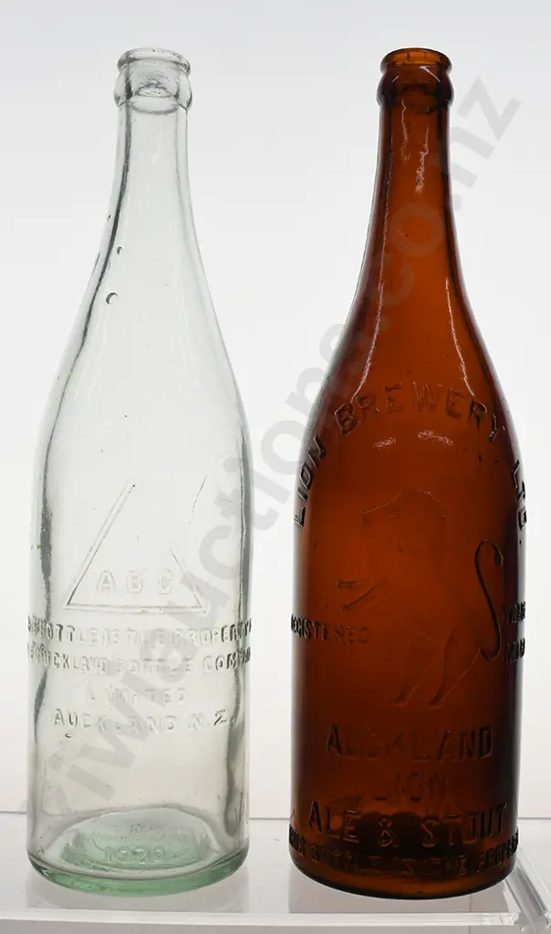 ABC AUCKLAND, LION BREWERY CROWN TOP BEERS Image 1++