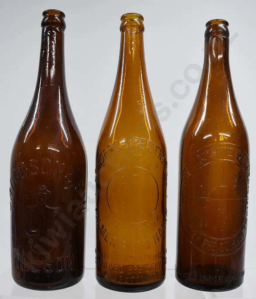 DODSON, STANDARD BREWERY, SUNSHINE BREWERY CROWN TOP BEERS Image 1++