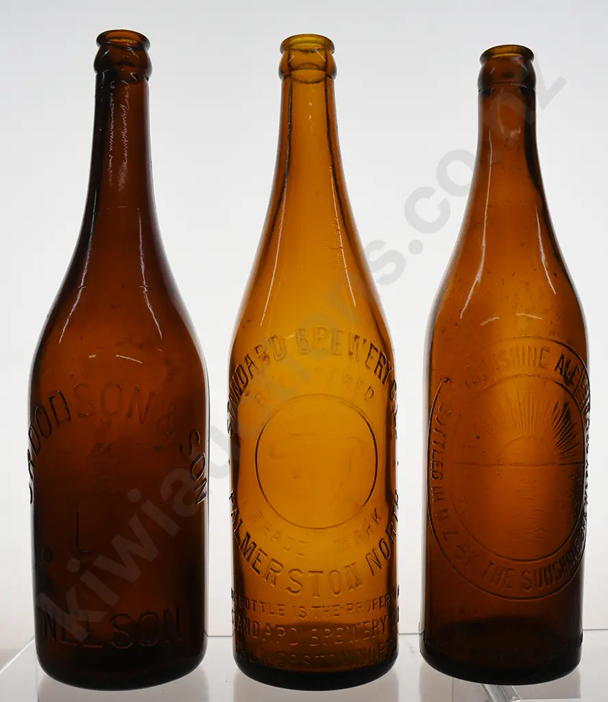 DODSON, STANDARD BREWERY, SUNSHINE BREWERY CROWN TOP BEERS Image 1++