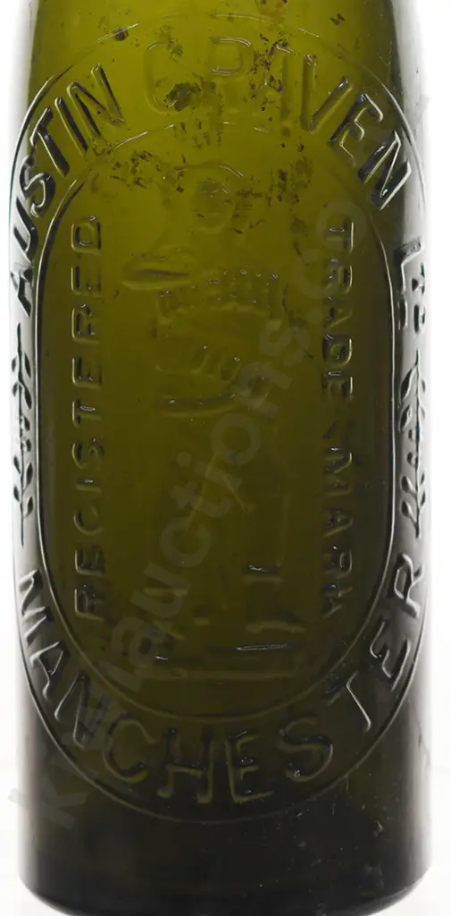 BURRIDGE'S MASTERTON LABEL, ENGLISH CROWN TOP Image 1++