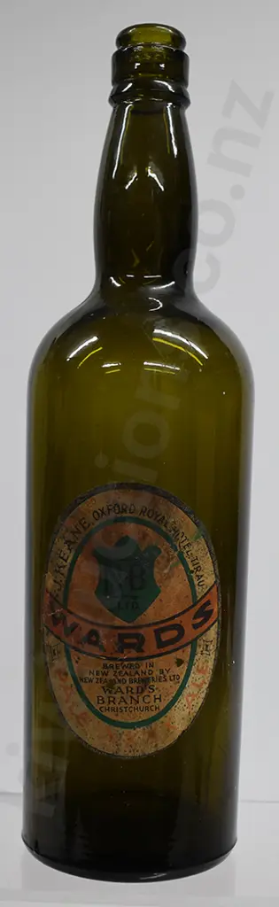 WARDS PALE ALE, LABELED TIRAU HOTEL BEER Image 1++