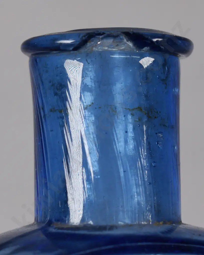 COBALT BLUE POISON/CURE BOTTLES Image 1++