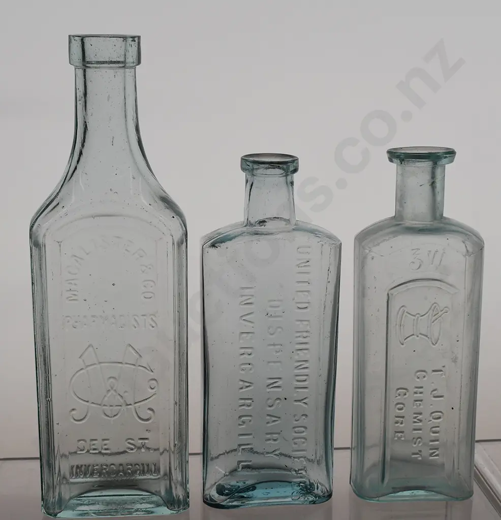 SOUTHLAND CHEMIST BOTTLES Image 1++