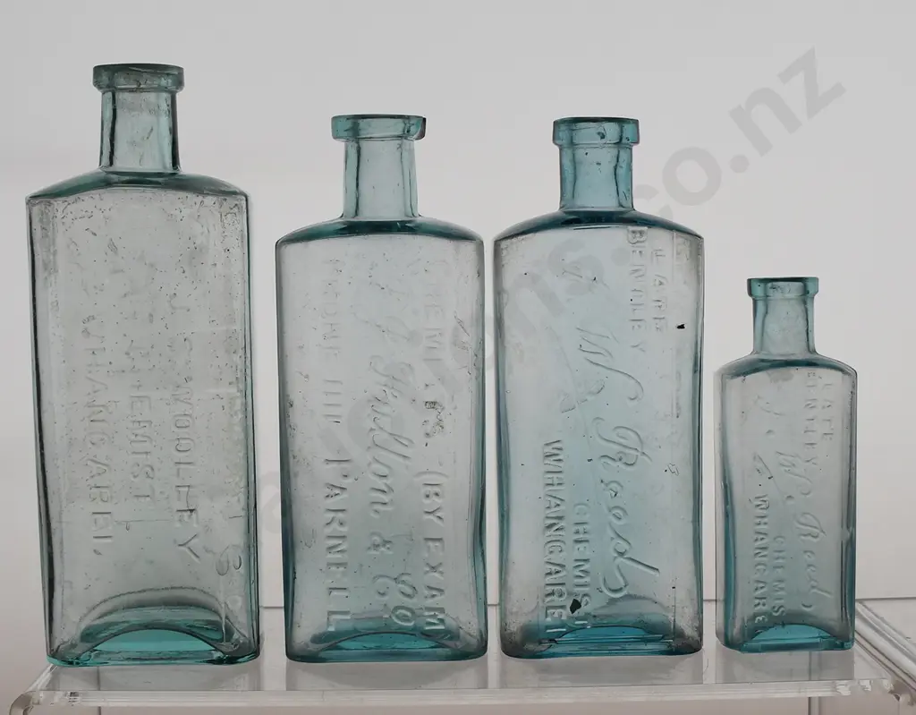 WHANGAREI, AUCKLAND CHEMIST BOTTLES Image 1++