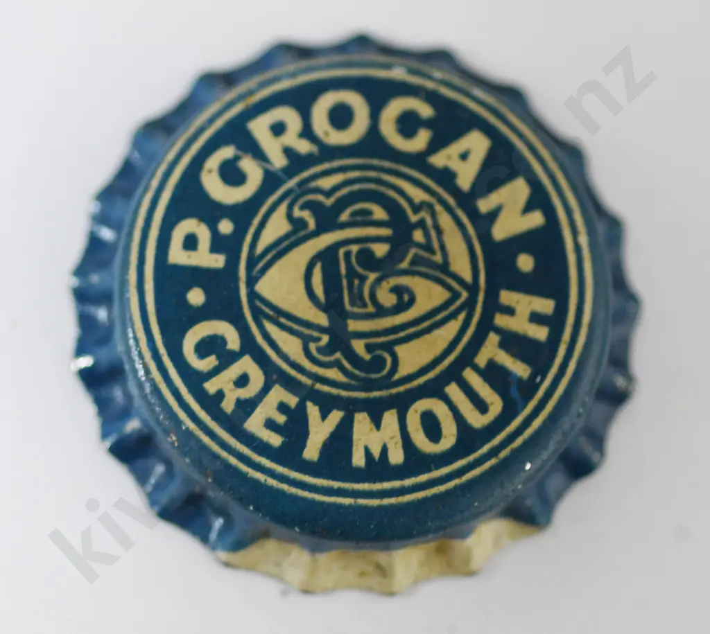 GROGAN GREYMOUTH CROWN TOP BOTTLE CAP Image 1++