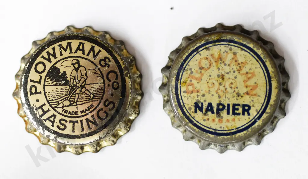 PLOWMAN HASTINGS & NAPIER CROWN CAP BOTTLE CAPS Image 1++