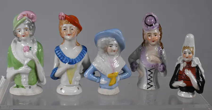 PORCELAIN HALF DOLLS Image 1++