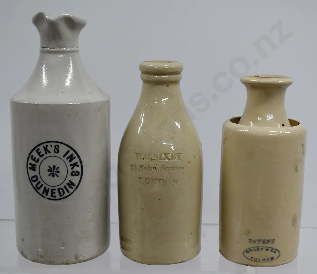 STONEWARE INK BOTTLES Image 1++