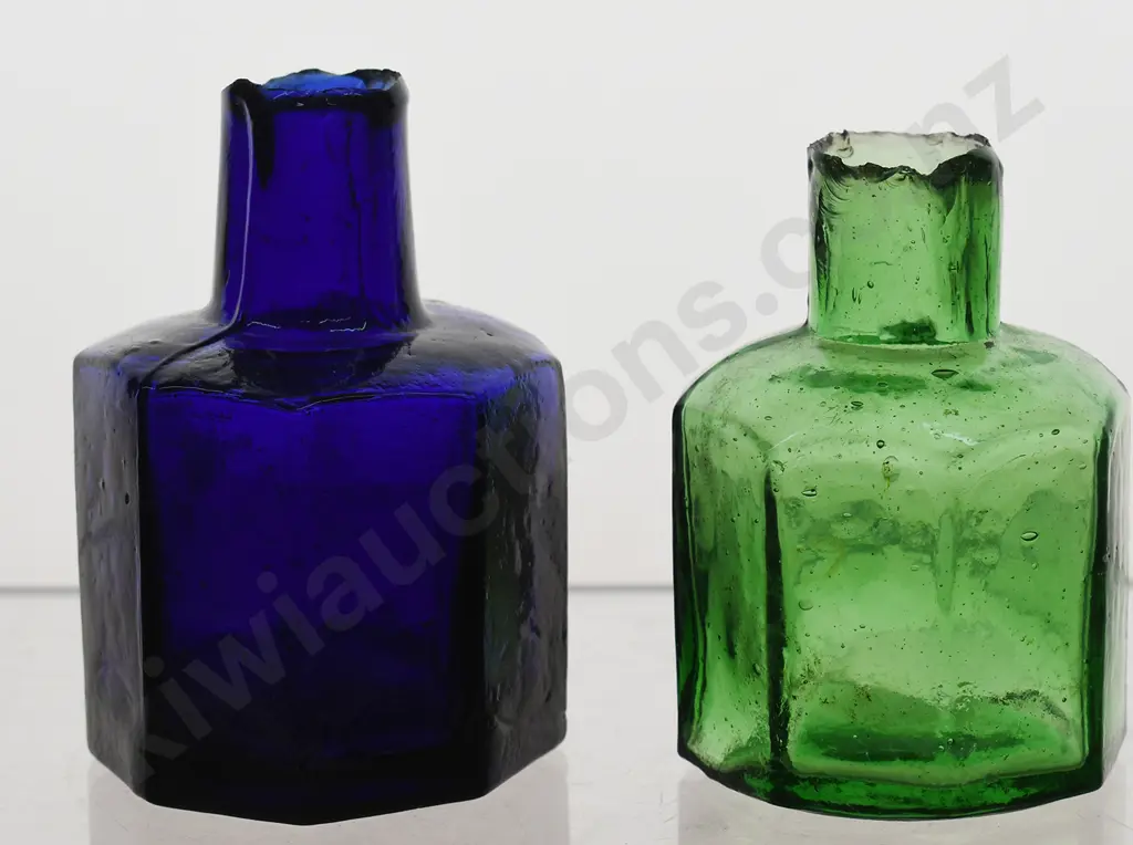 BLUE & GREEN OCTAGONAL INKS Image 1++