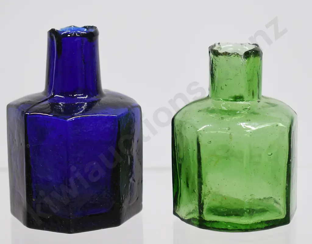 BLUE & GREEN OCTAGONAL INKS Image 1++