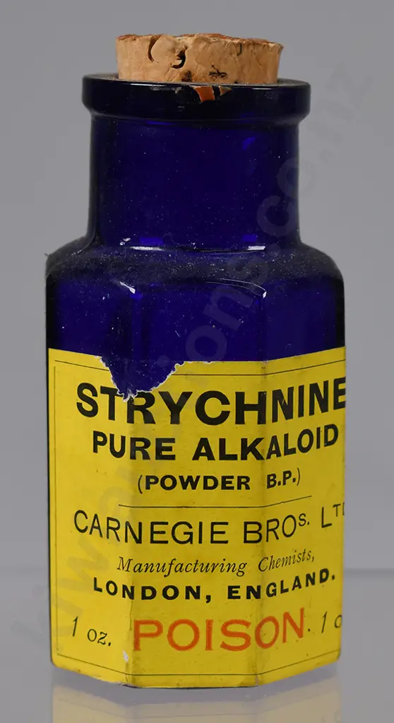CARNEGIE STRYCHNINE POISON Image 1++