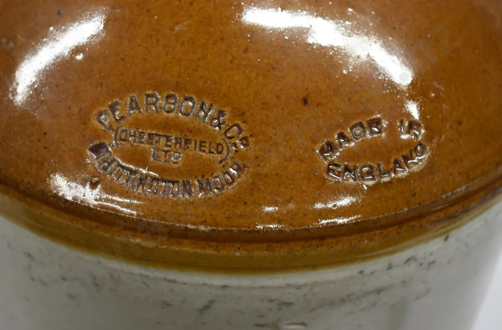 SHARPE BROS NEW ZEALAND STONE JAR Image 1++