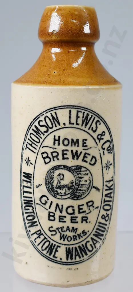 THOMSON LEWIS WELLINGTON PETONE WANGANUI & OTAKI GINGER BEER Image 1++