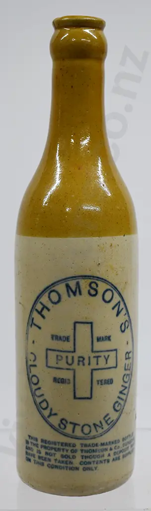 THOMSON’S (DUNEDIN) GINGER BEER Image 1++
