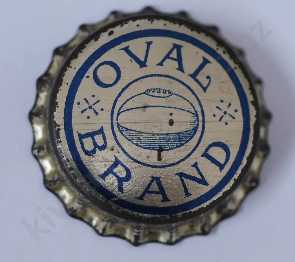 OVAL BRAND (McILRAITH WELLINGTON) CROWN TOP BOTTLE CAP Image 1++
