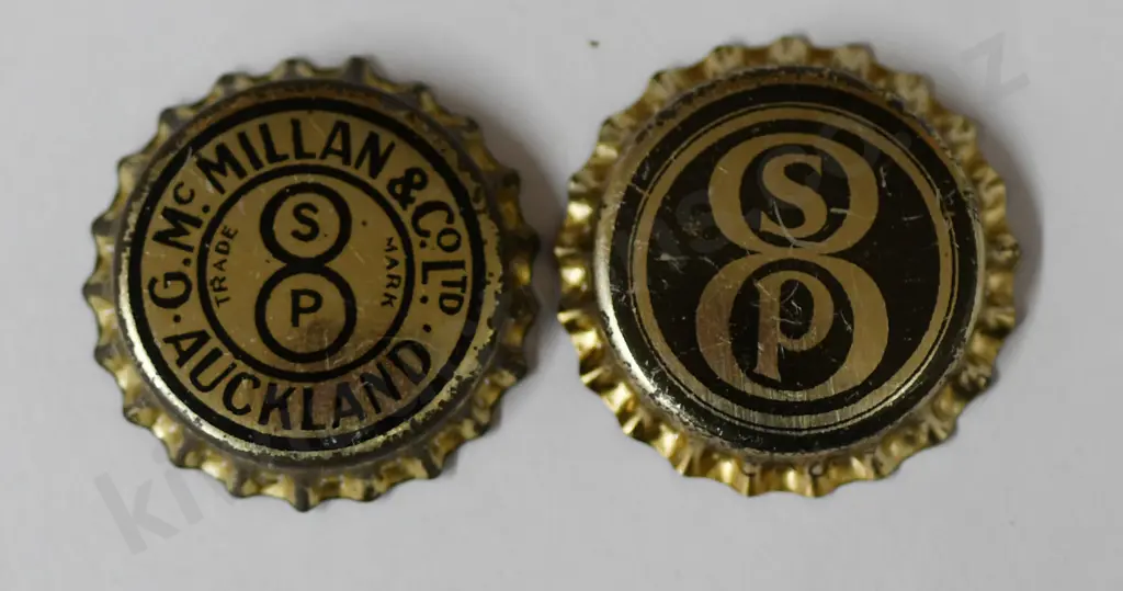 McMILLAN AUCKLAND CROWN TOP BOTTLE CAPS Image 1++