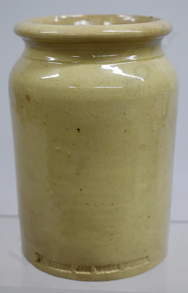 ST GEORGE JAM JAR, MILTON POTTERIES Image 1++